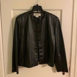 Jones New York Leather Jacket